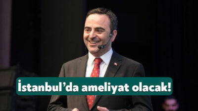 Başiskele Belediye Başkanı Yasin Özlü, belindeki rahatsızlık nedeniyle cuma günü