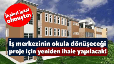 Kocaeli İl Milli Eğitim Müdürlüğünün Başiskele’ye kazandırmak istediği ortaokul projesi