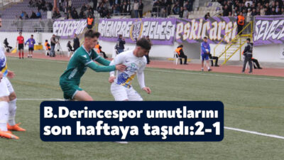 TFF 2. Lig Kırmızı Grup’ta ligde kalma mücadelesi veren Belediye