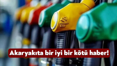 EPDK tarafından benzine yönelik olarak zam kararı dün iptal edilmişti.