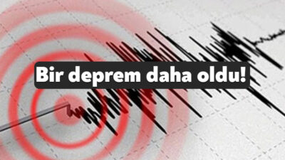 Marmara Denizi Silivri açıklarında bugün öğle saatlerinde meydana gelen 6.2