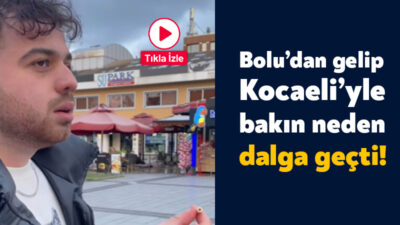 Geçtiğimiz günlerde Bolu’dan Kocaeli’ye gelen vatandaş, sigara izmaritleri ve yaya