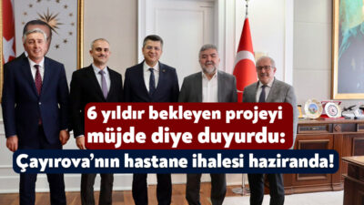 2014 yılındaki yerel seçimlerden beri gündemde olan Çayırova Devlet Hastanesi