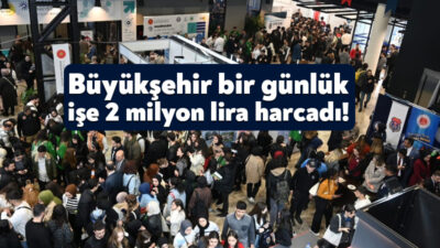 Kocaeli Büyükşehir Belediyesi Marmara Kariyer Fuarının podyum ve halı işleri