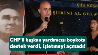 Cumhuriyet Halk Partisi Kocaeli İl Başkan Yardımcısı Özer Kazancı, 2