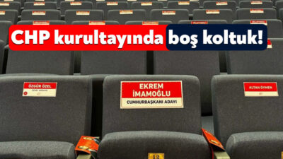 CHP’de 21. Olağanüstü Kurultay bugün Ankara’da gerçekleştiriliyor. CHP’nin olağanüstü kurultayında