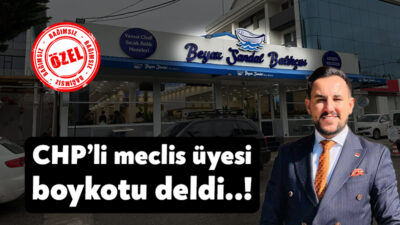 CHP Kocaeli Büyükşehir Belediye Meclis Üyesi Baran Aydın, partisinin bugün
