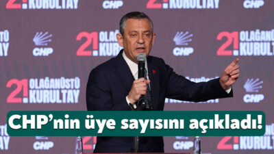 Cumhuriyet Halk Partisi’nin 21. Olağanüstü Kurultayı bugün Ankara’da gerçekleşti. Nazım