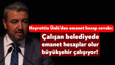 2024 Malim Yılı Denetim Komisyonu Raporu’na karşı muhalefet şerhini sunan