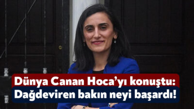 Kocaeli’nin gurur kaynağı olan Canan Dağdeviren, Amozon’un kurucusu Jeff Bezos'un
