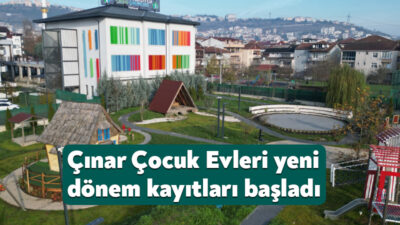 İzmit Belediyesi’ne ait olan Çınar Çocuk Evlerinde 2025-2026 Eğitim Öğretimi