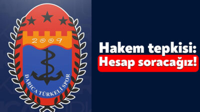Amatör ligde oynanan Gebze Birlik FK Darıca Türkelispor karşılaşmasında sahadan