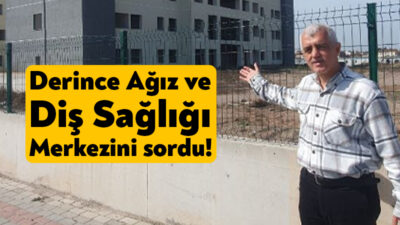 DEM Parti Kocaeli Milletvekili Ömer Faruk Gergerlioğlu, Derince Ağız ve