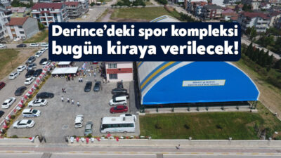 Derince Belediyesi 8 adet işyerini kiraya vermek için bugün ihaleye