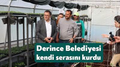 Derince Belediyesi, ilçe genelindeki park ve yeşil alanlarda kullanacağı bitkileri