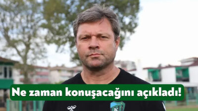 Trendyol 1. Lig’de şampiyonluğa çok yaklaşan Kocaelispor’da Başkan Recep Durul’un