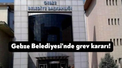 Gebze Belediyesi’nde Güzide A.Ş. bünyesinde çalışan işçi ve iş veren