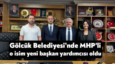Gölcük Belediyesi’nde Milliyetçi Hareket Partisi (MHP) kontenjanından atanan belediye başkan