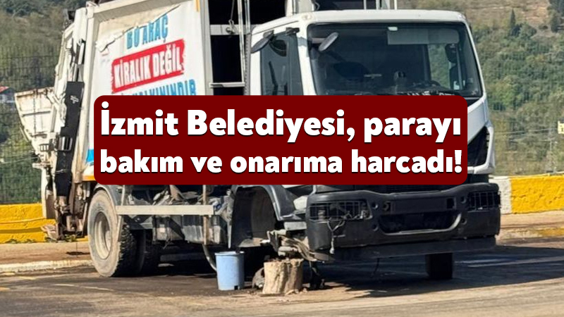 İzmit Belediye Başkanı Fatma Kaplan Hürriyet, sürekli arıza yapan çöp