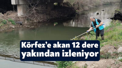 Büyükşehir Belediyesi, İzmit Körfezi’nin su kalitesini artırmak ve ekosistemini eski