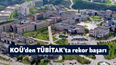 Kocaeli Üniversitesi, TÜBİTAK’ın projesinde 2025 yılında toplam 540 öğrenci projesi