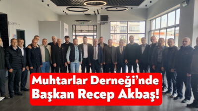 Karamürsel Muhtarlar Derneği’nin ilk genel kurul toplantısı gerçekleştirilirken derneğin ilk