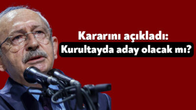 Cumhuriyet Halk Partisi’nde 6 Nisan’da yapılacak olan olağanüstü kurultayda aday