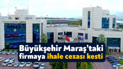 Resmi Gazete’de yayınlanan karara göre, Kocaeli Büyükşehir Belediyesi Kahramanmaraş’ta faaliyetlerini