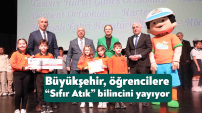 Büyükşehir Belediyesi, çevre bilincini artırmak ve sıfır atık anlayışını yaygınlaştırmak