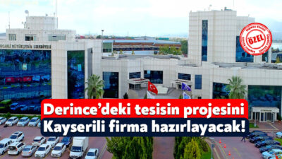 Kocaeli Büyükşehir Belediyesi’nin Derince’ye yapacağı spor kampüsünün proje çizim işini