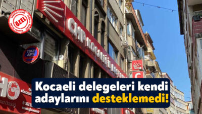 Cumhuriyet Halk Partisi’nde yapılan olağanüstü kurultayda Kocaeli’den Dilesen Karataş ve