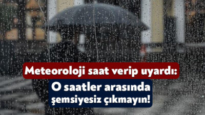 Meteoroloji Genel Müdürlüğü 9 Nisan 2025 tarihli hava tahmin raporunu