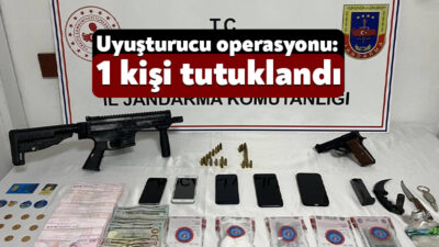 Kocaeli İl Jandarma Komutanlığı ekipleri Gebze’deki iki farklı noktada uyuşturucu