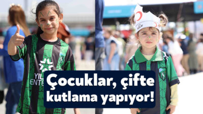 Kocaelililer, Büyükşehir Belediyesi’nin düzenlediği 23 Nisan şenliklerinde Ulusal Egemenlik ve
