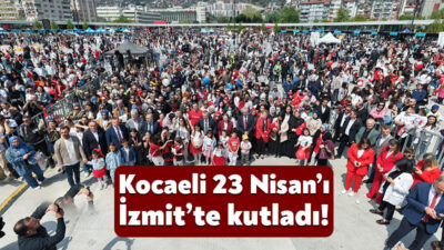 Kocaeli Büyükşehir Belediyesi’nin 5 gündür devam eden 23 Nisan etkinliklerinde