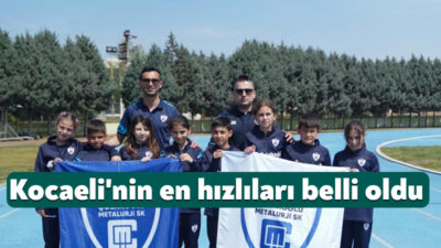 Kocaeli'de düzenlenen 'Türkiye’nin En Hızlısı' yarışlarına 89 sporcu katıldı. Dereceye