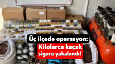 Kocaeli'de 3 ilçede yapılan çalışmalarda piyasa değeri yaklaşık 800 bin