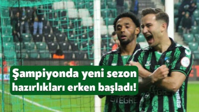 Süper Lig’e yükselmeyi 3 hafta erkenden ilan eden Trendyol 1.