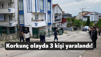 Kocaeli'nin Körfez ilçesinde elektrik akımına kapılan üç kişi yaralandı.