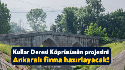 Kocaeli Büyükşehir Belediyesi eski Gölcük yolu Kullar Dere Köprüsünü yenilemek