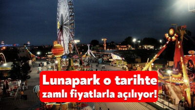 Kocaeli’de bir süredir kapalı olan Lunasan Lunapark, önümüzdeki günlerde kapılarını
