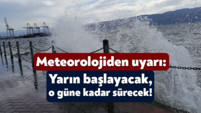 Meteoroloji Genel Müdürlüğü’nün yaptığı uyarıya göre, Batı Karadeniz bölgesinde yarın