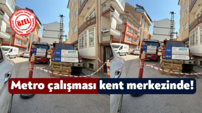 Kocaeli’nin dört ilçesini kapsayacak şekilde yapımına başlanan metro çalışması yavaş
