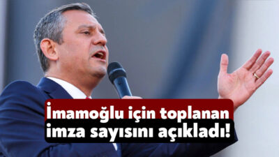 Cumhuriyet Halk Partisi Genel Başkanı Özgür Özel, bugün Samsun’da düzenlenen
