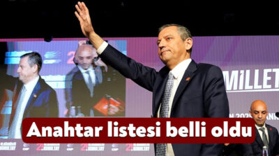Cumhuriyet Halk Partisi 21.Olağanüstü Kurultay bugün Ankara’da gerçekleştirildi. Kurultaya tek