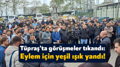 Tüpraş’ta ocak ayından beri devam eden toplu iş sözleşmesi görüşmelerinde