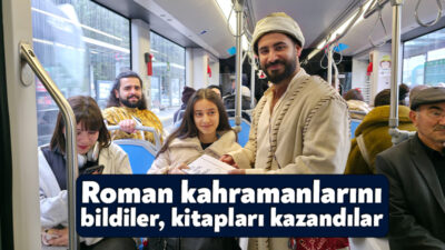 Kocaeli Büyükşehir Belediyesi, Kütüphane Haftası etkinlikleri kapsamında kostümlü roman karakterlerini