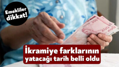 Emeklilere yönelik olarak bayram öncesinde yapılan düzenleme kapsamında bayram ikramiyelerine