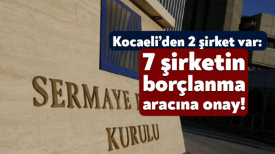 Sermaya Piyasası Kurulu Kocaeli’den Kartonsan ve Ford Otosan’nın da aralarında