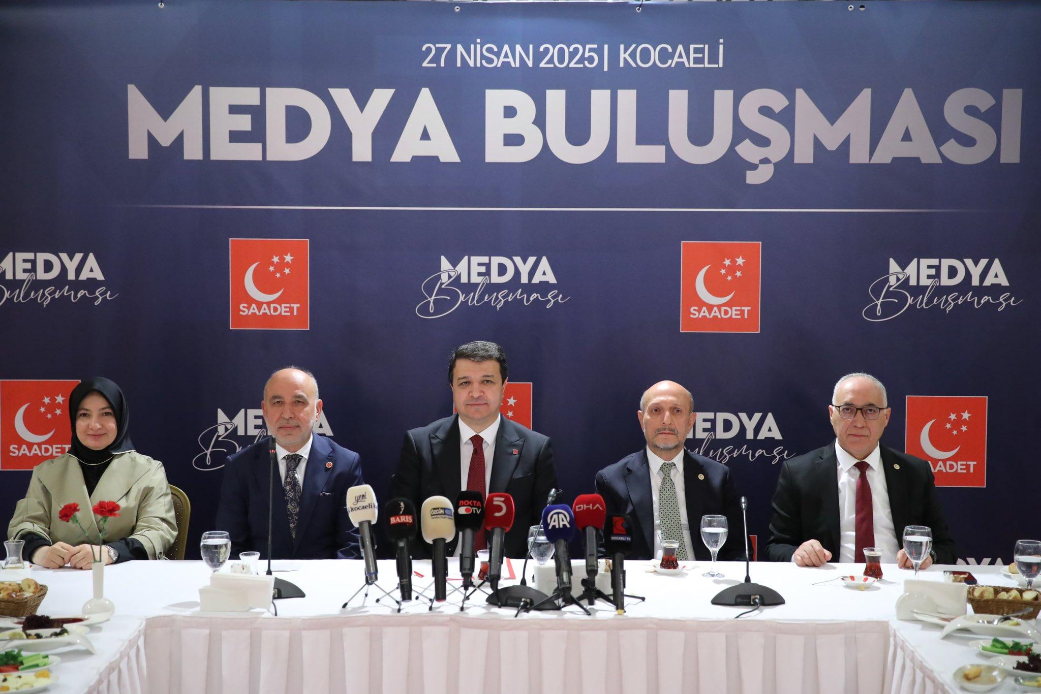 Saadet Partisi Genel Baskani Mahmut Arikan Kocaelide4